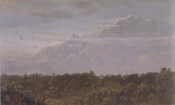 Frederic E.Church Thunder Clouds,Jamaica Spain oil painting art